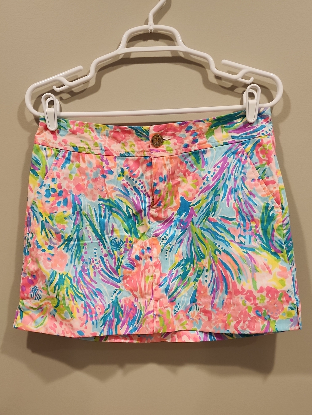 Lilly Pulitzer Skort With Pockets, Size 2